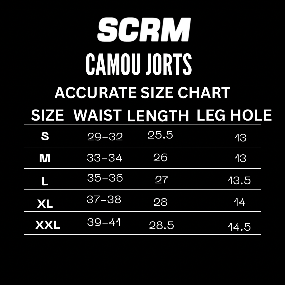 SCRM CAMOU CARPENTER JORTS