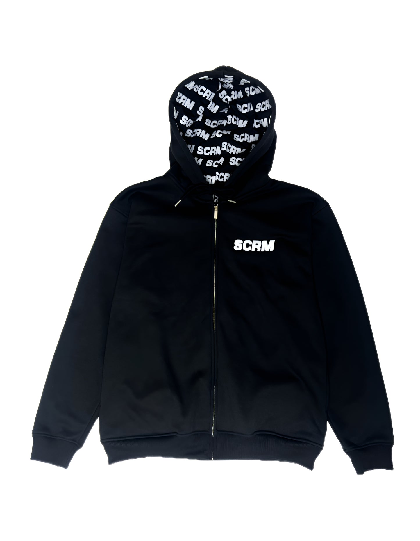 SCRM ZIP UP HOODIE LINEN
