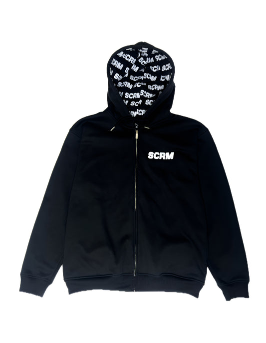 SCRM ZIP UP HOODIE LINEN
